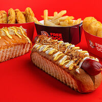 Логотип Free pizza & Free dog