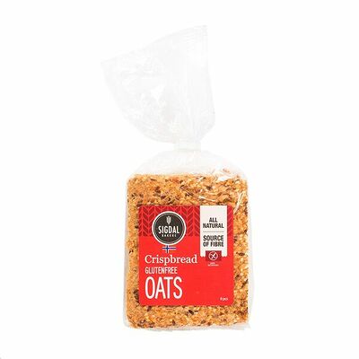 Хлебцы Sigdal bakeri Gluten Free с овсяными хлопьями в Азбука Вкуса Экспресс Меню по цене 520 ₽