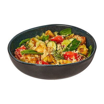 Кускус с хрустящим баклажаном и овощами в Ёрш по цене 330