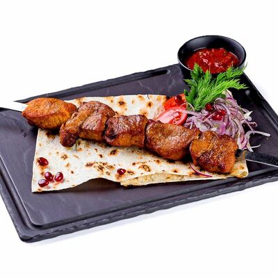 Шашлык из cвинoй шеи в Гранат по цене 470