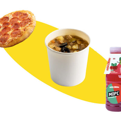 Кoмбo Обeд в Папа Джонс по цене 760 ₽