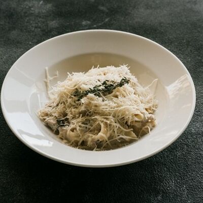 Фетучини белини в PANORAMA по цене 560 ₽