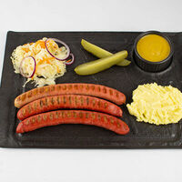 Колбаски венгерские острые (3 шт.) в Hungry Wolf Bar