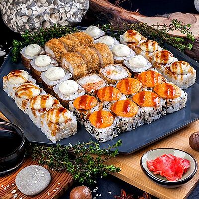 Микс в Дом роллов по цене 963 ₽