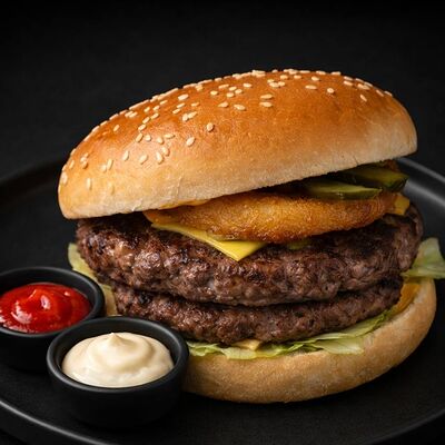 Бургер Двойной в Авто Япончик по цене 875 ₽