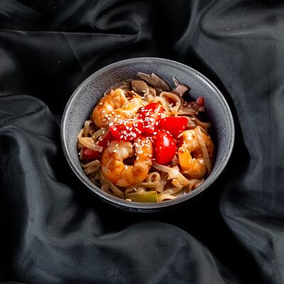 Удон кокосовая креветкав Gatsby по цене 760 ₽