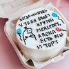 Бенто-торт Когда-нибудь у тебя будет Мерседес в The.cakes_spb по цене 1700