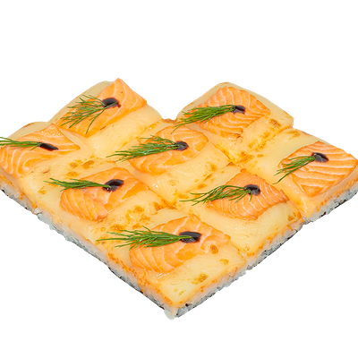 Лосось суси-пицца в СушиWok по цене 399