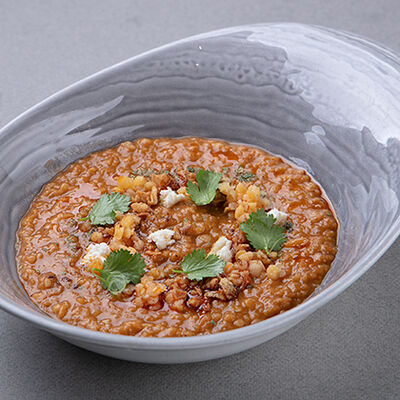 Чечевичный суп дал в Шикари по цене 350