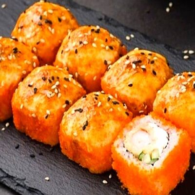 Ролл Запеченная Калифорния с креветкой в Fish Roll по цене 1392 ₽