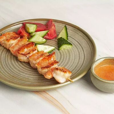 Шашлычок из креветок в Tao Sushi Lab по цене 670 ₽