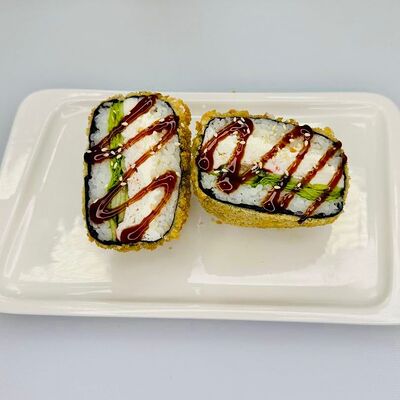 СушиБургер с крабом в Суши NEW Пицца по цене 375 ₽