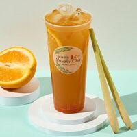 Персик-оринж-лемонграсс L в Баббл Ти YouzhiCha Bubble Tea