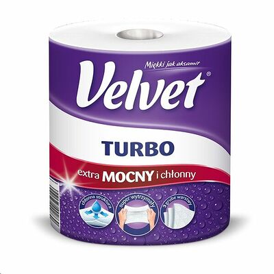Полотенце бумажное Veltie Turbo 3-х слойное истов, 1 рулон в Азбука Вкуса Экспресс Меню по цене 529 ₽