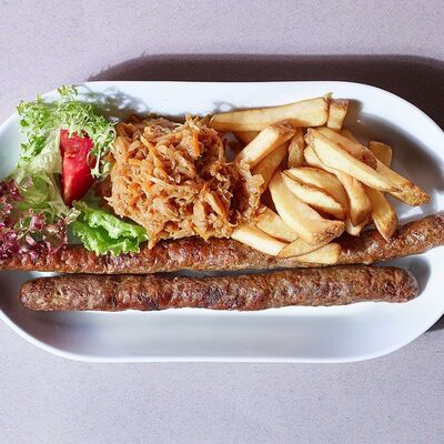 Пикантные колбаски в Чайхона №1 Братьев Васильчуков по цене 590 ₽