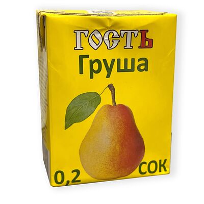Сок Гость со вкусом груши в Столовая Ralf по цене 68 ₽