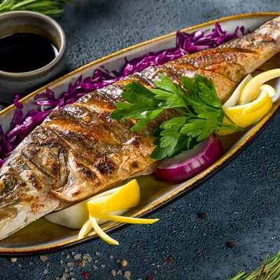 Сибас на мангале в Шашлык Центр на Углях по цене 959 ₽