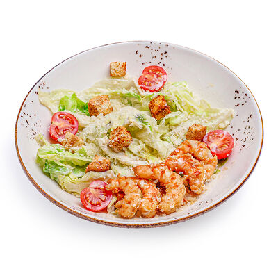 Салат Цезарь с креветкой в Окинава по цене 780 ₽