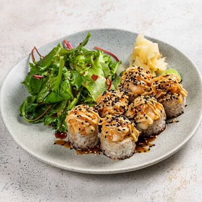 Ролл запеченный с лососем в Склад 22 по цене 1430