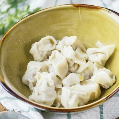 Детские пельмени с курицей в Баклажан в ТЦ 