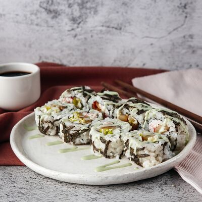 Масляная рыба с васаби в Суши-Маркет по цене 455 ₽