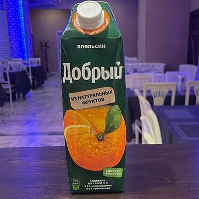 Сок Добрый апельсиновый в Бурджула по цене 400 ₽