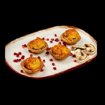 Жюльен с грибами в тарталетках в Леон по цене 450 ₽