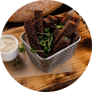 Гренки в Butch&Dutch по цене 230 ₽