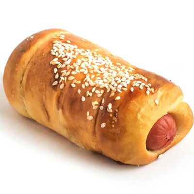 Сосиска в тесте в Пирожковая по цене 130 ₽