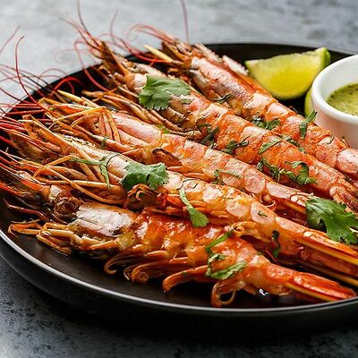 Лангустины на гриле в Rakiru по цене 900 ₽