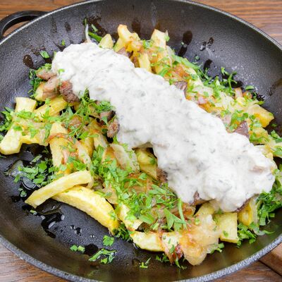 Телятина жареная по-домашнему в BBQ Bar по цене 960 ₽