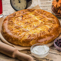 Пирог с черникой и маскарпоне в ГлавПирог