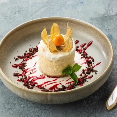 Чизкейк со сметанным соусом в На Парах по цене 250