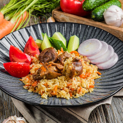 Плов в Пряности & Радости на Московском по цене 590 ₽