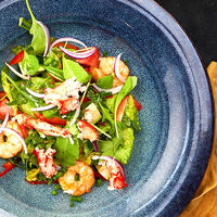 Салат средиземноморский в Mojo