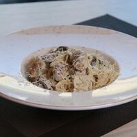 Паста с курицей в Баффет