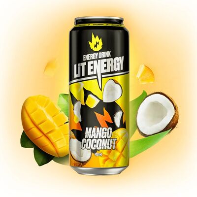 Lit Energy - Mango Coconut (манго и кокос) в Tokyo Express по цене 297 ₽