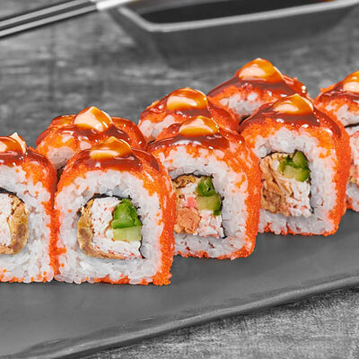 Ролл Калифорния терияки в Суши Мастер по цене 449 ₽