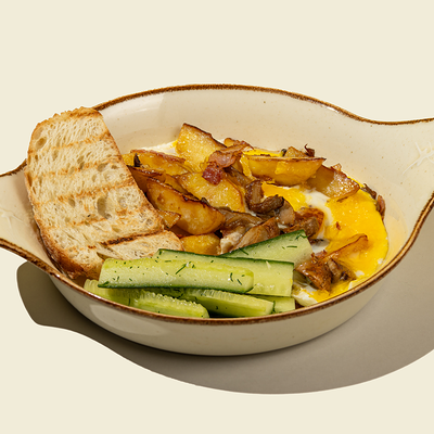 Русский завтрак New в Сеть пиццерий Сицилия по цене 672