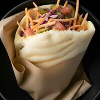 Шаверма с языком в STG CAFE