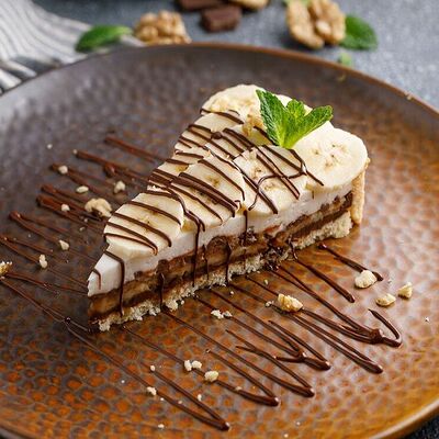 Банановый торт в Баклажан в ТЦ 