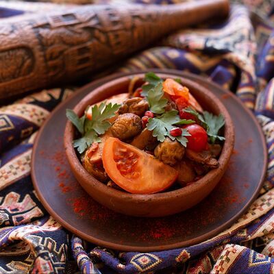 Оджахури с грибами в Грузинский дом марабда по цене 465 ₽