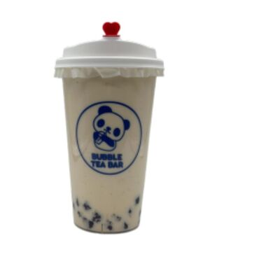 Н10 чёрный молочный чай с тапиокой и таро в Bubble tea bar по цене 449 ₽