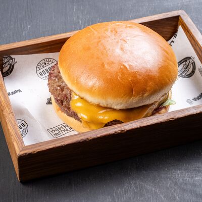 Бургер с мраморной говядиной XXL в Гриль-бар Балкон по цене 1199 ₽