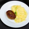 Картофельное пюре и котлета по-домашнему в Рябинушка по цене 445