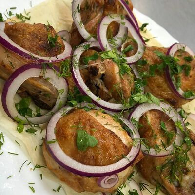 Шашлык из курицы в Хванчкара по цене 700 ₽