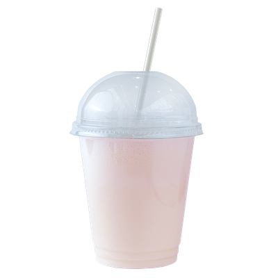 Молочный коктейль клубничный в #Лаваш по цене 128 ₽