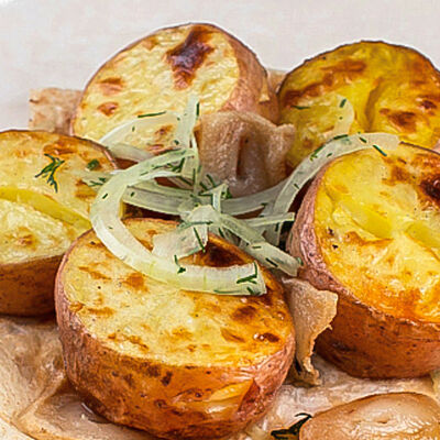 Картофель на мангале в Бурум по цене 90 ₽