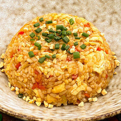 Вок рис жаренный с овощами и яйцом (соус на выбор) в Место Про Тесто по цене 375 ₽