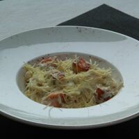 Паста с семгой в Buffet